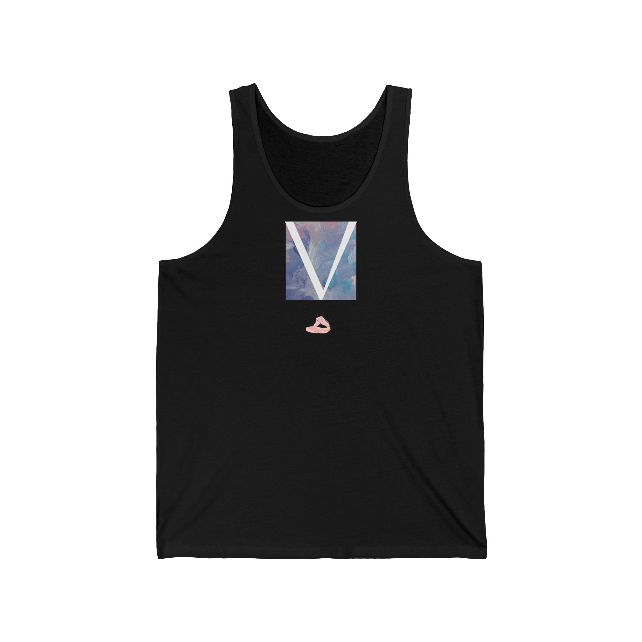 V Light Wear Meditation Vest by VERNALi — Purple/Blue Women’s Vest Top