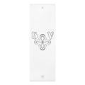 HIGH VIBRATION Meditation Mat — SELENITE Mandala Design, Non-Slip Exercise & Meditation Mat