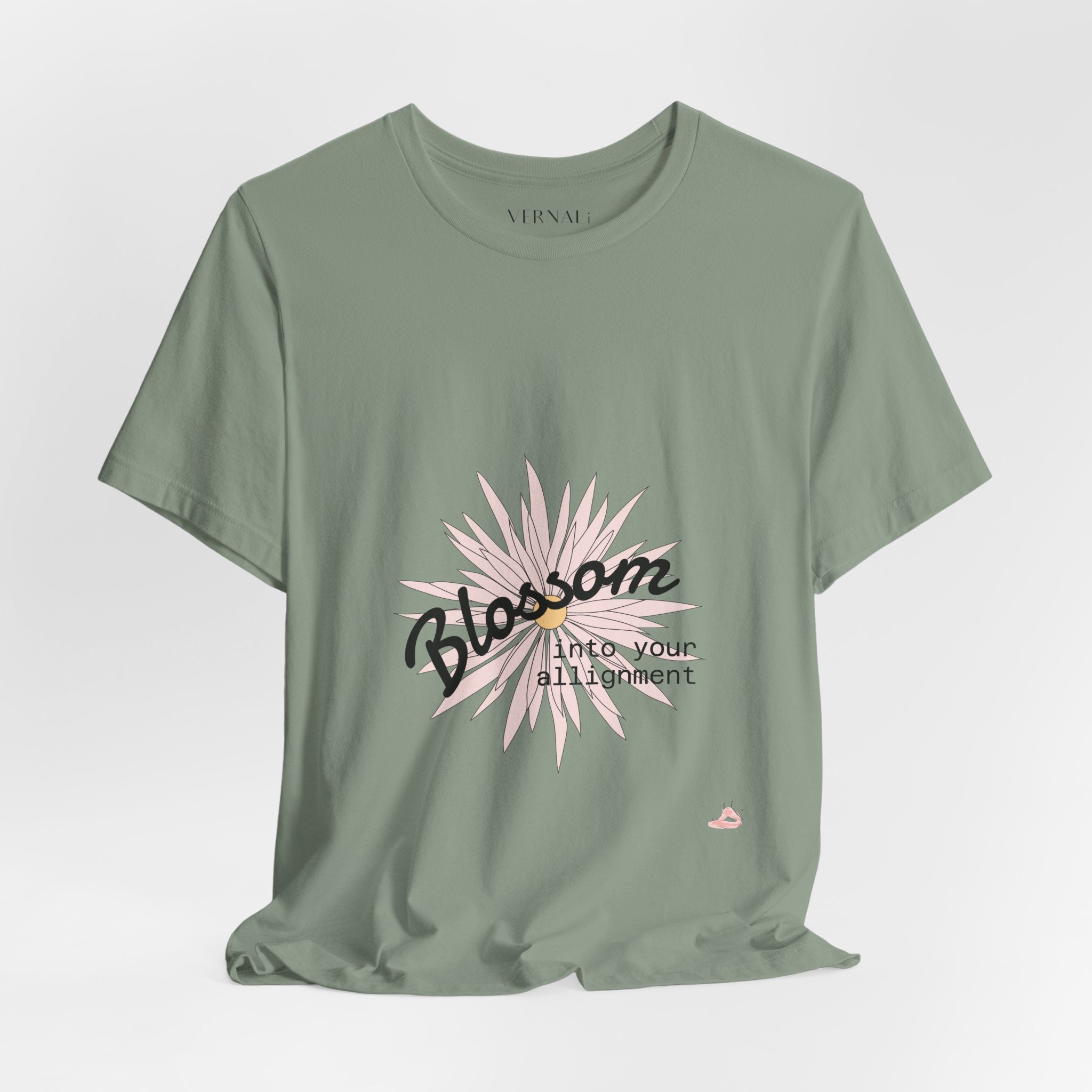 Blossom Tee by VERNALi — Positive Energy Short Sleeve T-Shirt