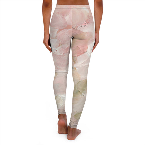 Angel Aura Colour Blend Leggings by VERNALi — Women's High-Waist Pattern Yoga Leggings