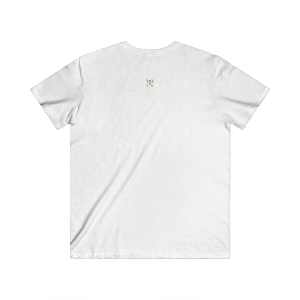 HIGH VIBRATION V-Neck Tee — New SpiriT Men's T-Shirt