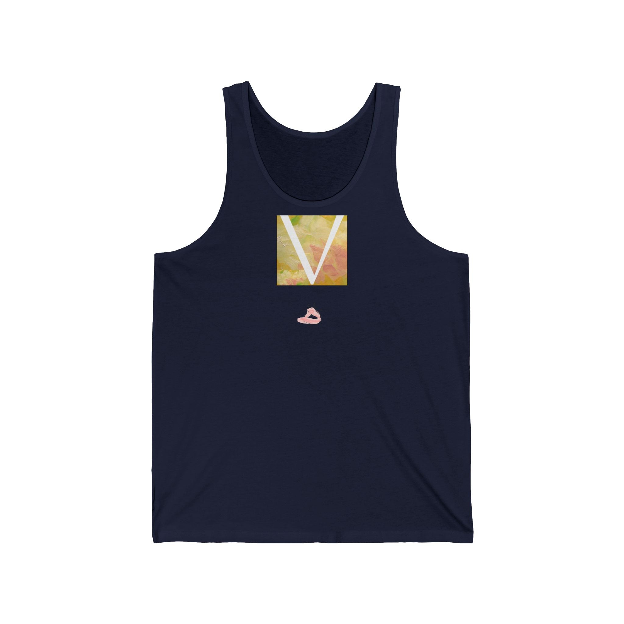 V Light Wear Meditation Vest by VERNALi — Yellow/Gold Women’s Vest Top