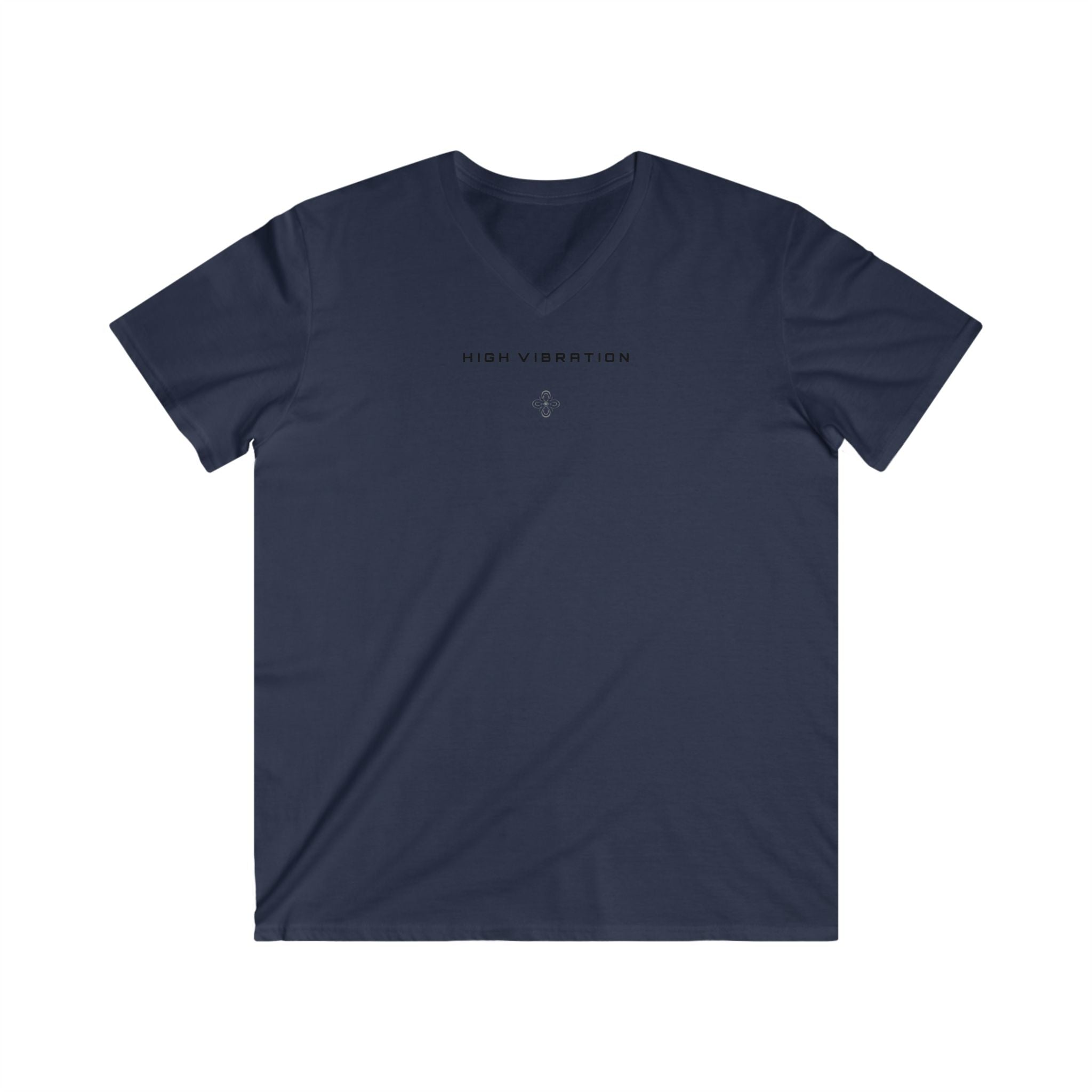 HIGH VIBRATION V-Neck Tee — New SpiriT Men's T-Shirt