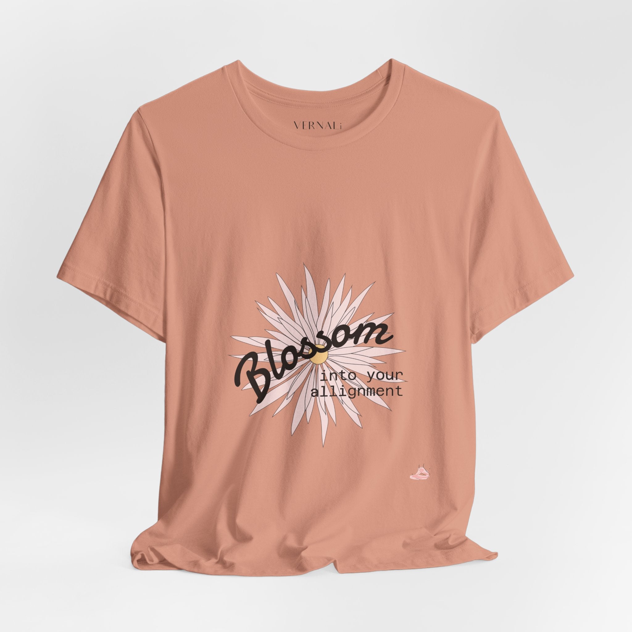 Blossom Tee by VERNALi — Positive Energy Short Sleeve T-Shirt