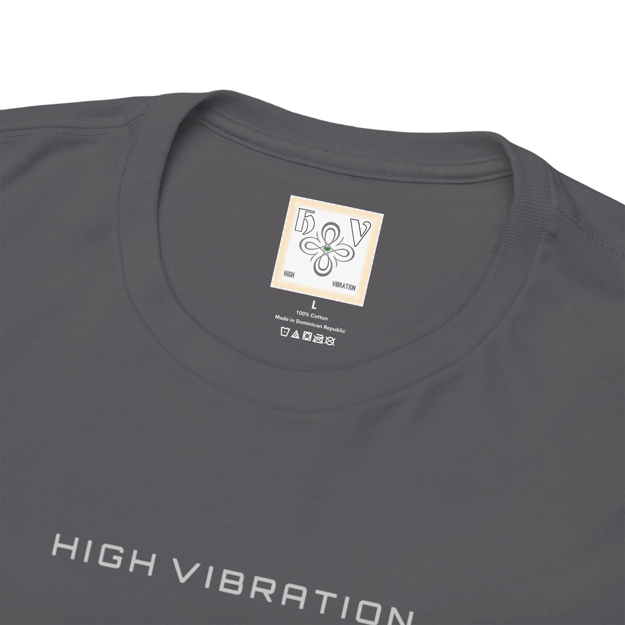 HIGH VIBRATION CLEAR MIND @ Night Tee — Clean New Collection Cotton T-Shirt
