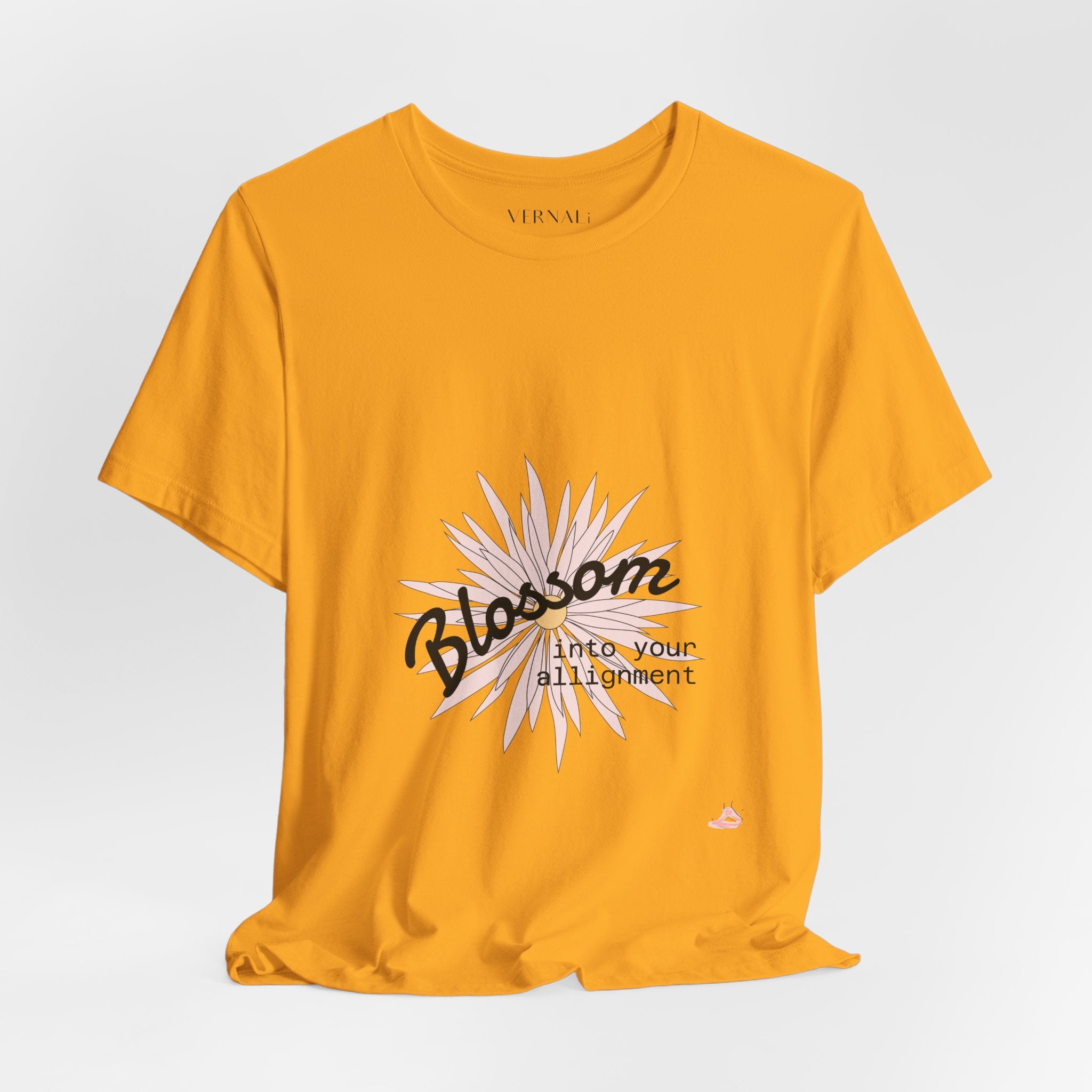 Blossom Tee by VERNALi — Positive Energy Short Sleeve T-Shirt