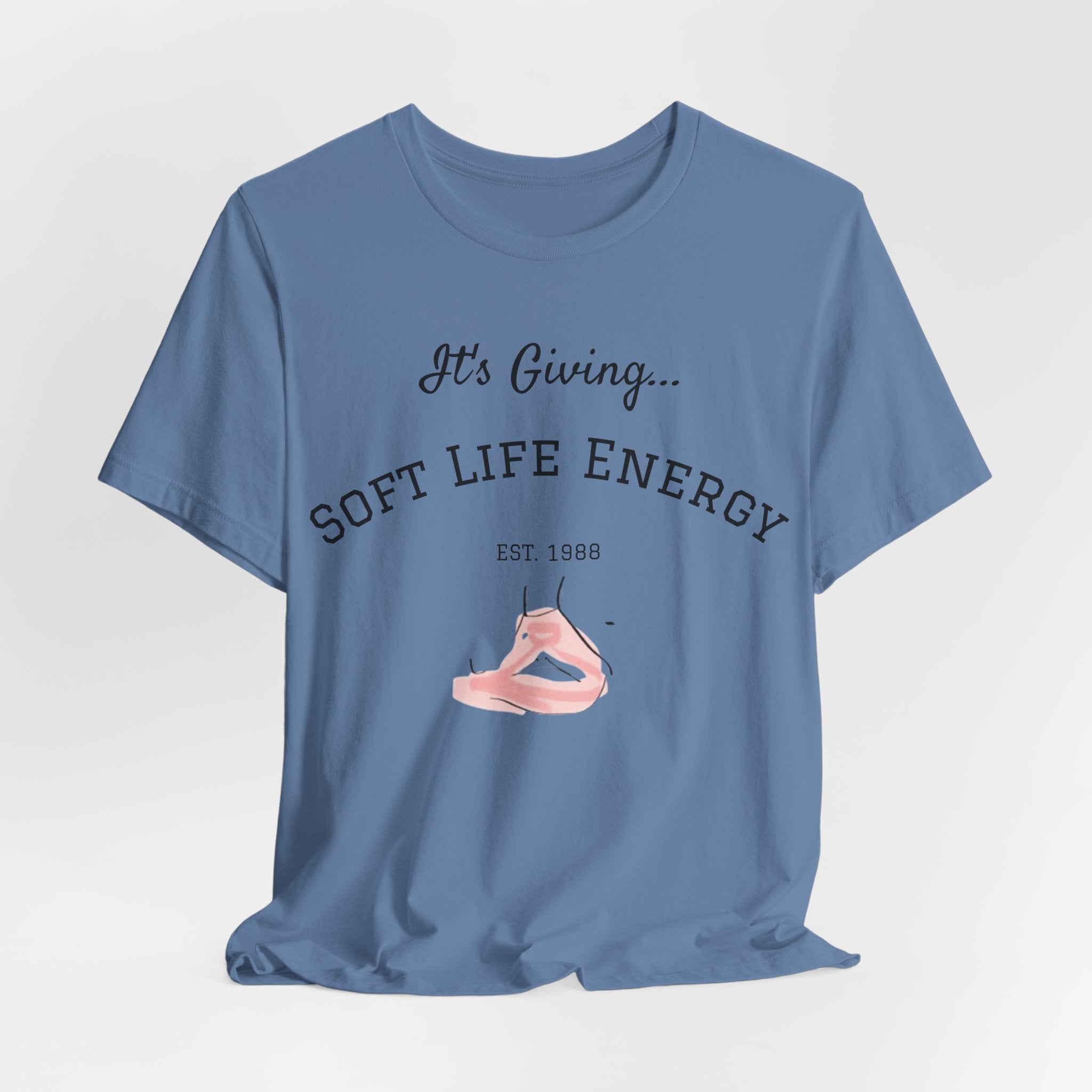 Soft Life Energy Tee by VERNALi — Positive Energy Short Sleeve T-Shirt