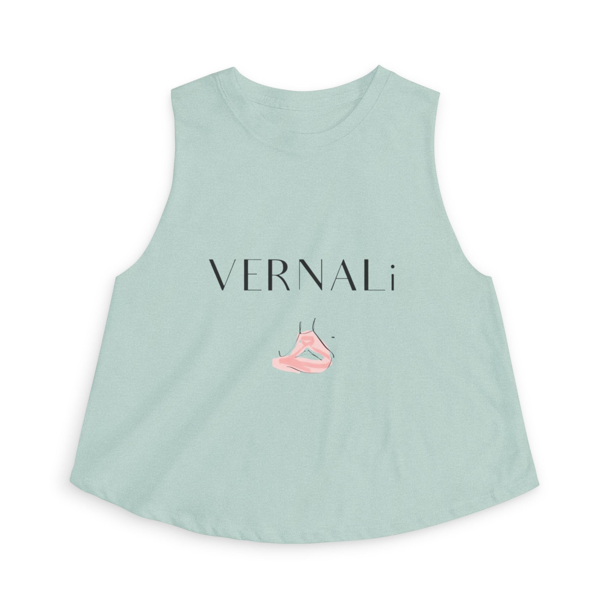 Yoga Crop Top by VERNALi - Women's Workout Crop Top