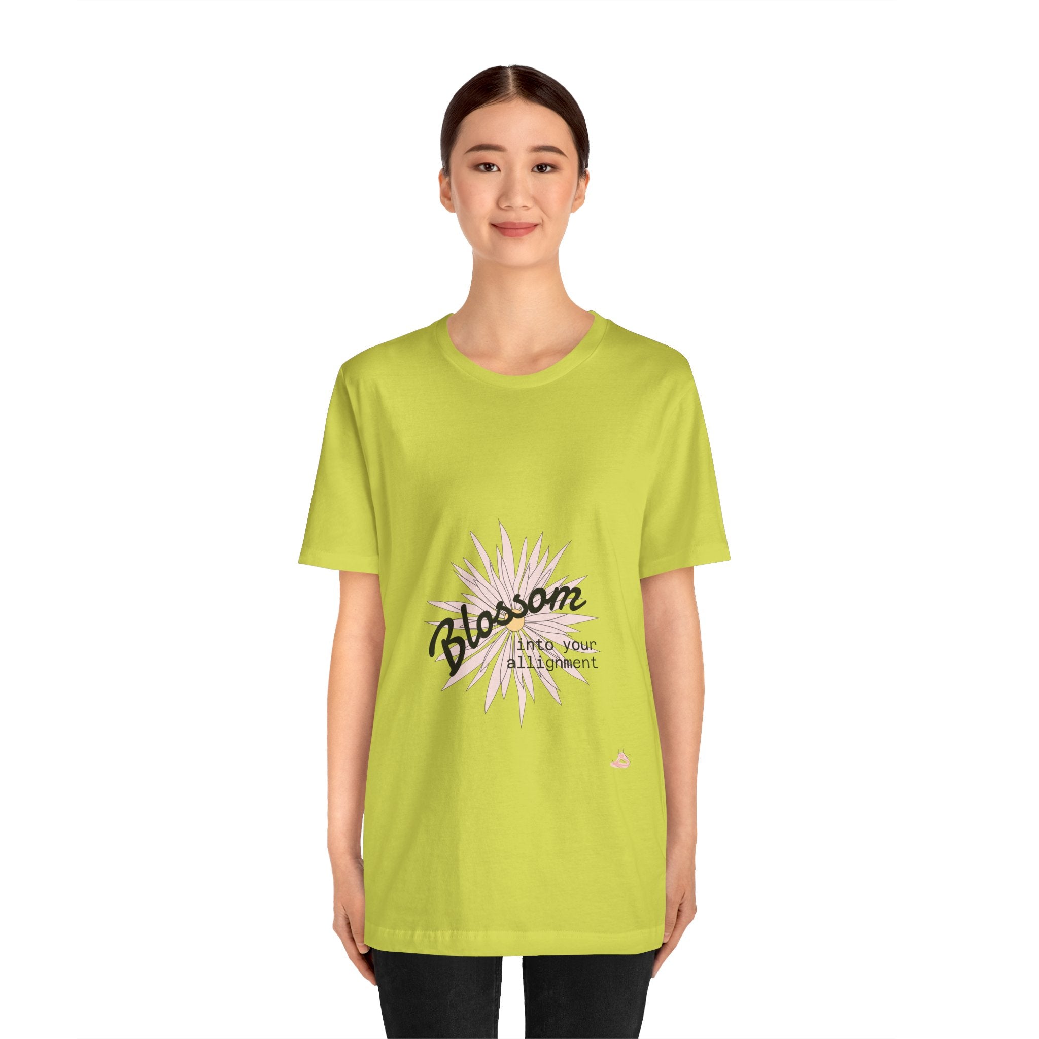 Blossom Tee by VERNALi — Positive Energy Short Sleeve T-Shirt