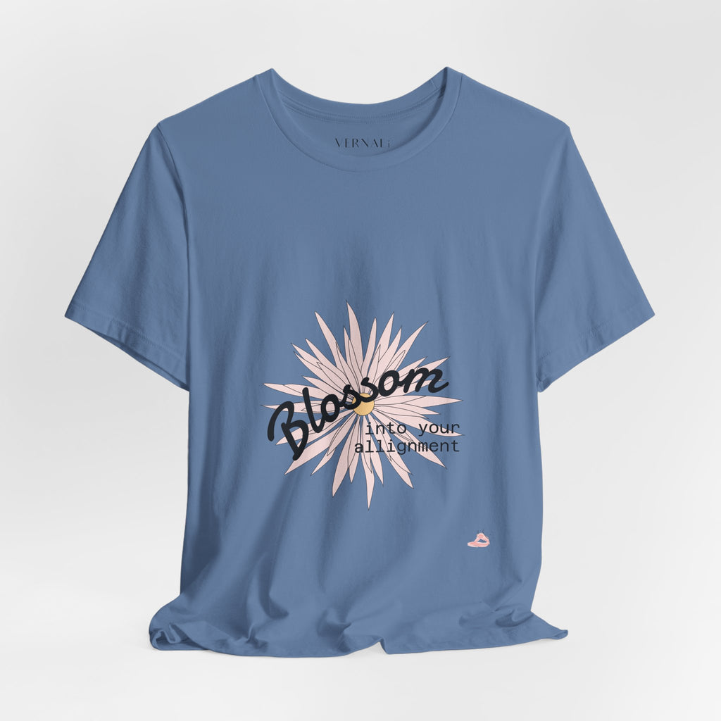 Blossom Tee by VERNALi — Positive Energy Short Sleeve T-Shirt