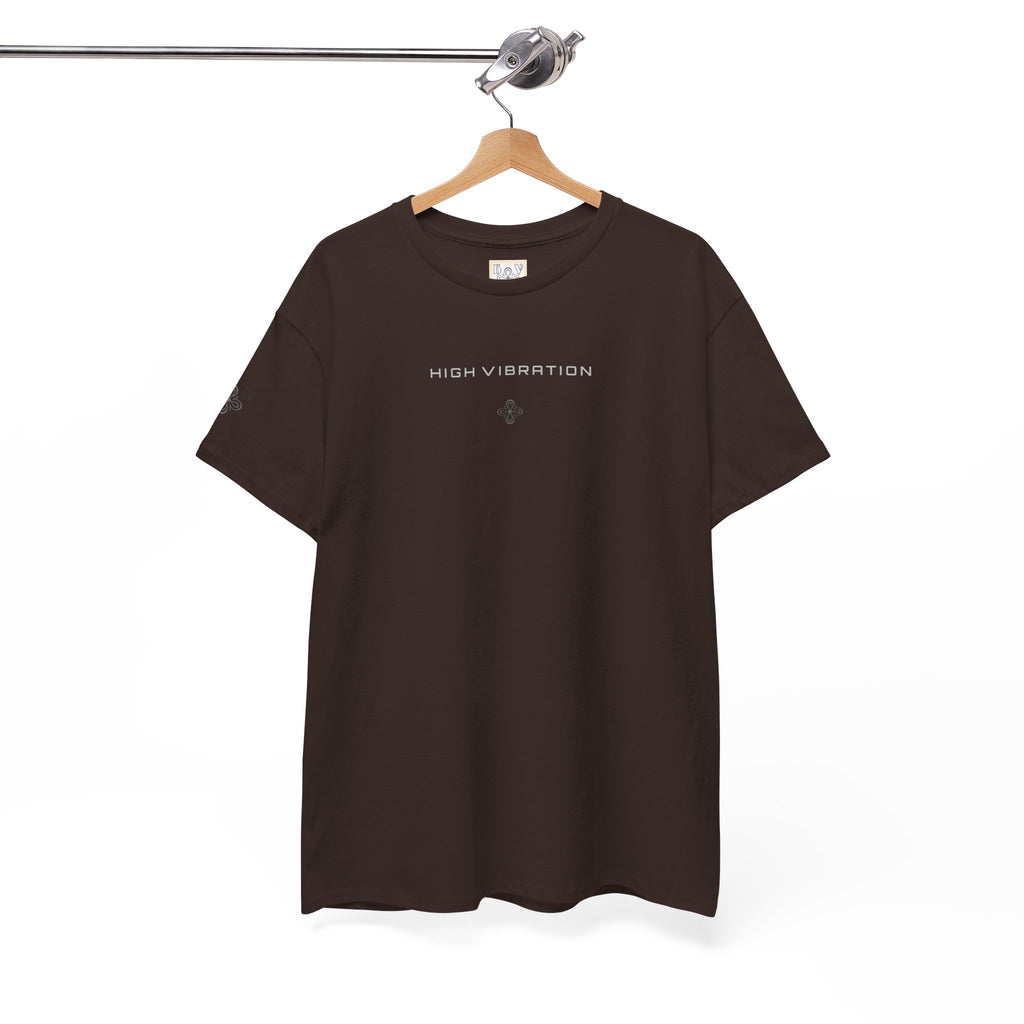 HIGH VIBRATION CLEAR MIND @ Night Tee — Clean New Collection Cotton T-Shirt