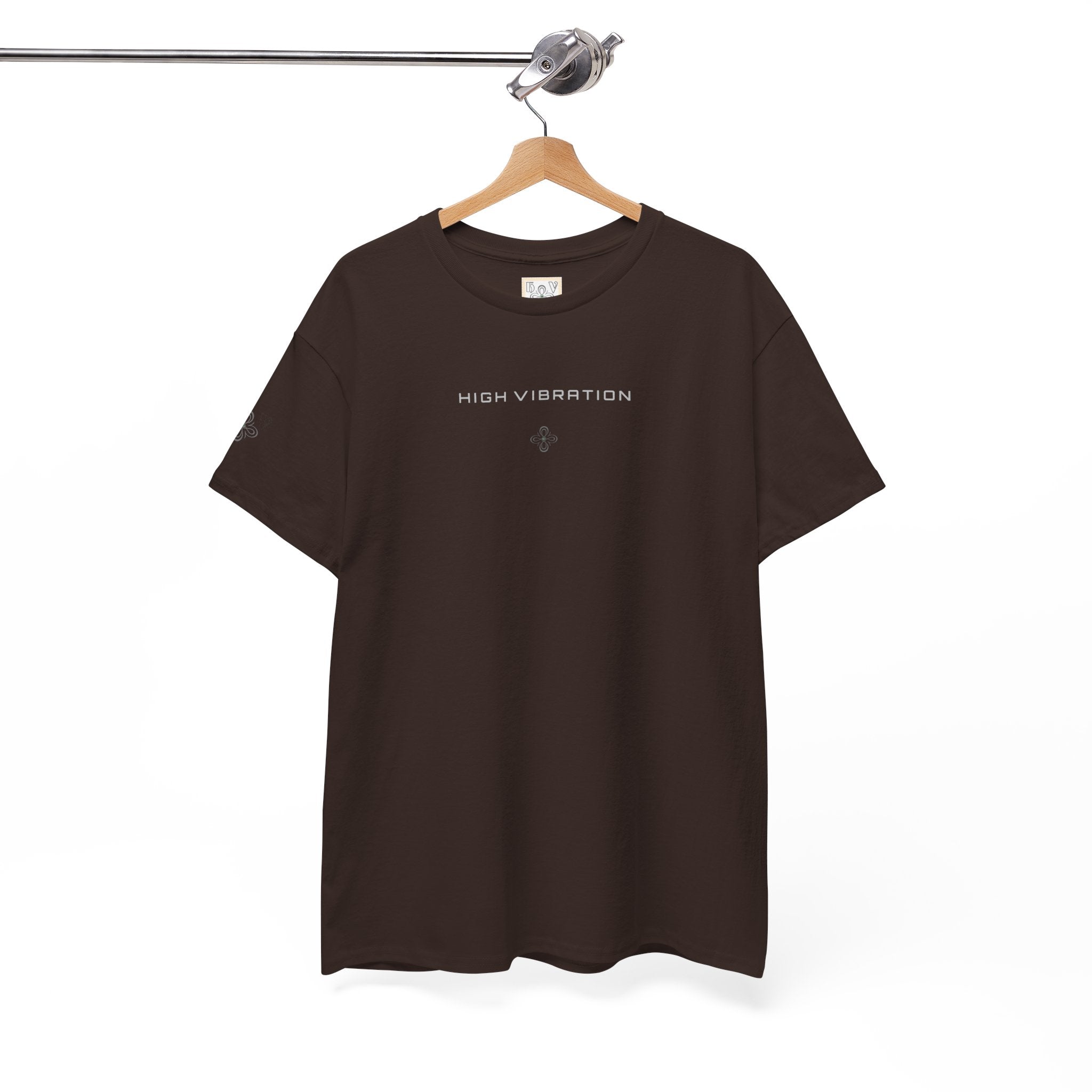HIGH VIBRATION CLEAR MIND @ Night Tee — Clean New Collection Cotton T-Shirt