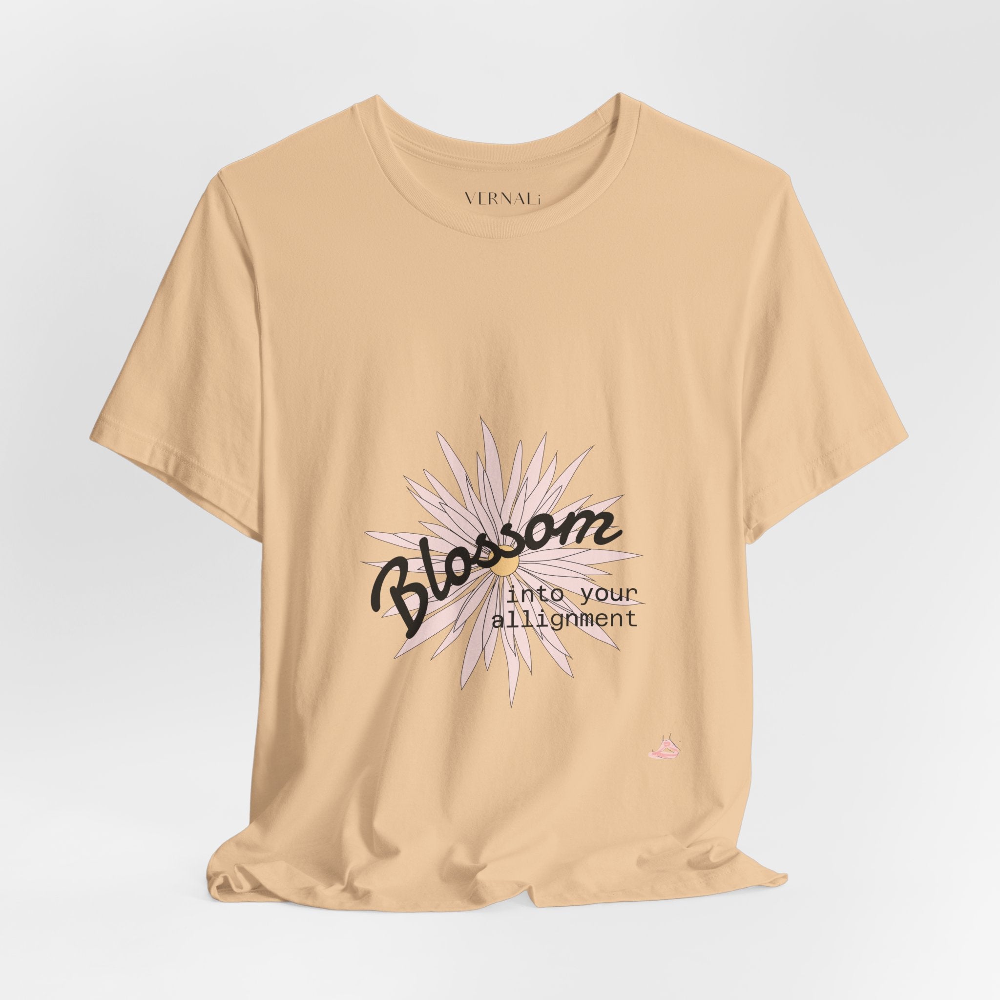 Blossom Tee by VERNALi — Positive Energy Short Sleeve T-Shirt