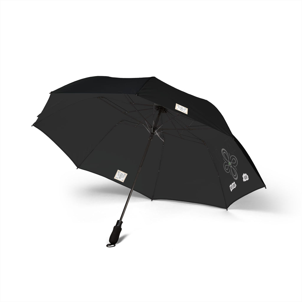 HIGH VIBRATION Compact Semi-Automatic  — Midnight Travel Umbrella