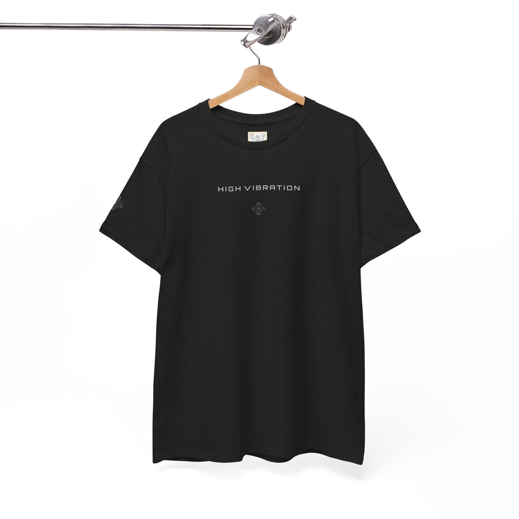 HIGH VIBRATION CLEAR MIND @ Night Tee — Clean New Collection Cotton T-Shirt
