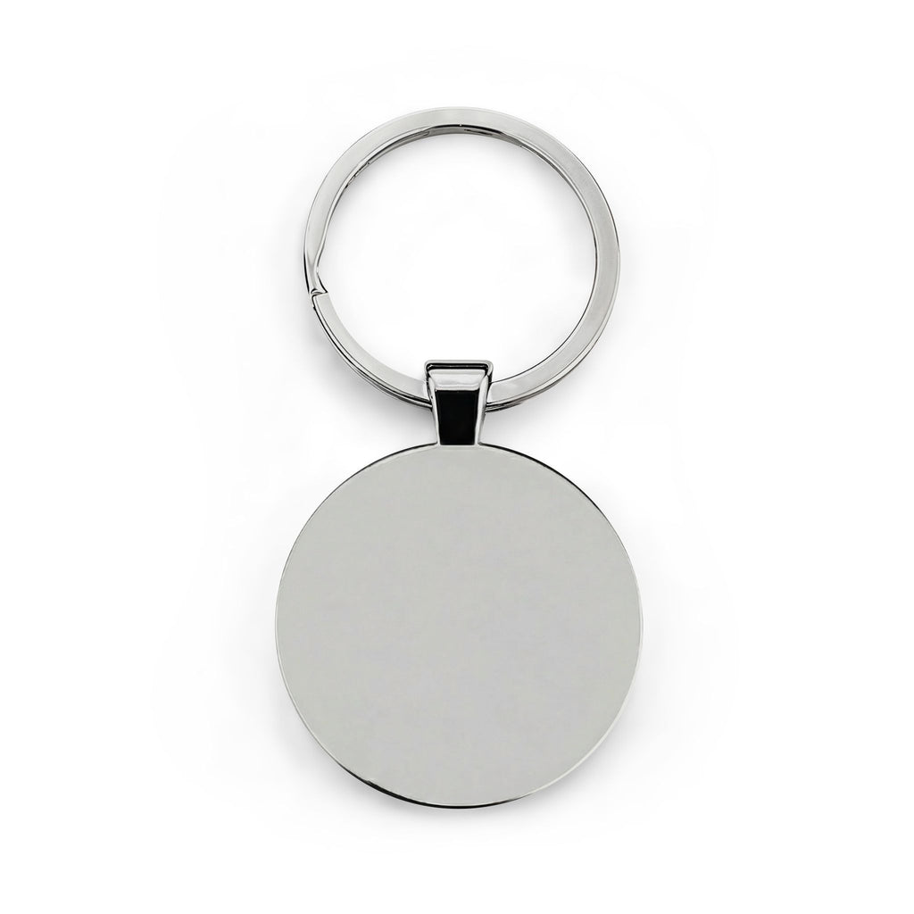 HIGH VIBRATION Leverage Bag chain/Keychain — Classic Pattern Round Stainless Steel Keychain