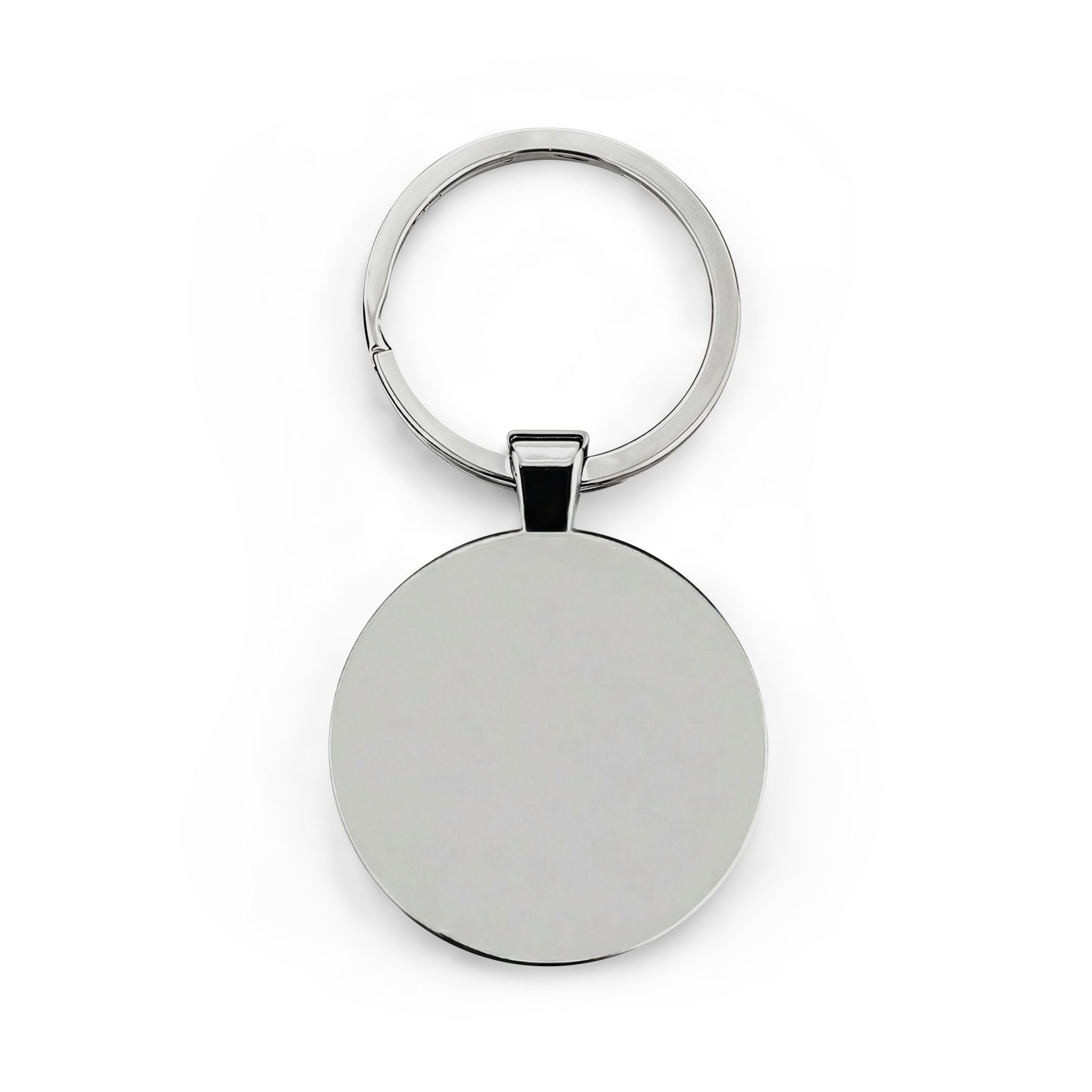 HIGH VIBRATION Leverage Bag chain/Keychain — Classic Pattern Round Stainless Steel Keychain