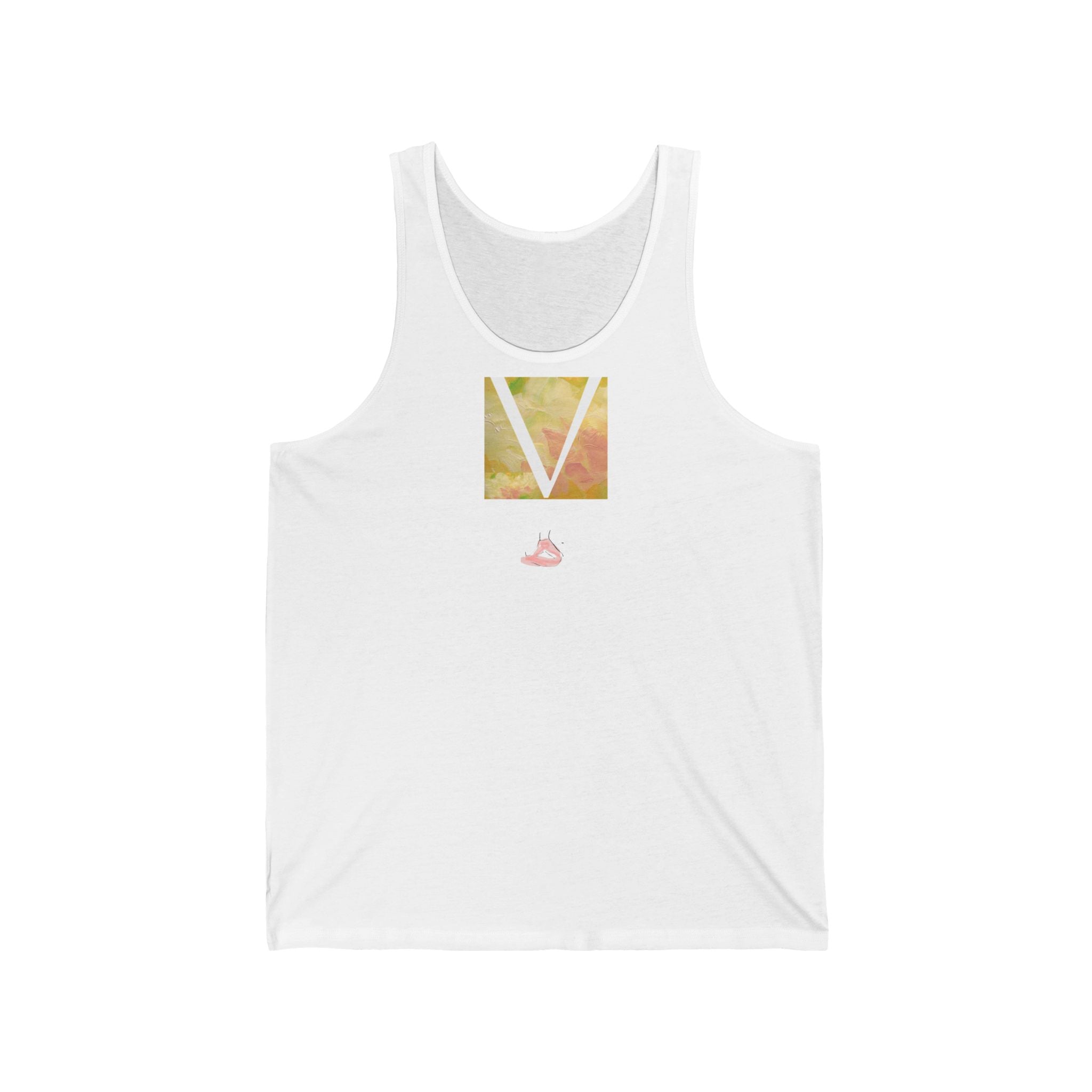 V Light Wear Meditation Vest by VERNALi — Yellow/Gold Women’s Vest Top