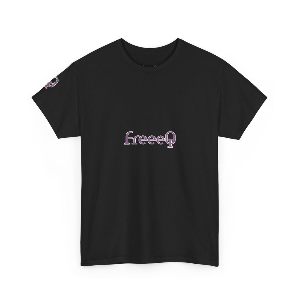 FreeeQ Purple Logo Unisex T‑Shirt — Quality Streetwear Tee