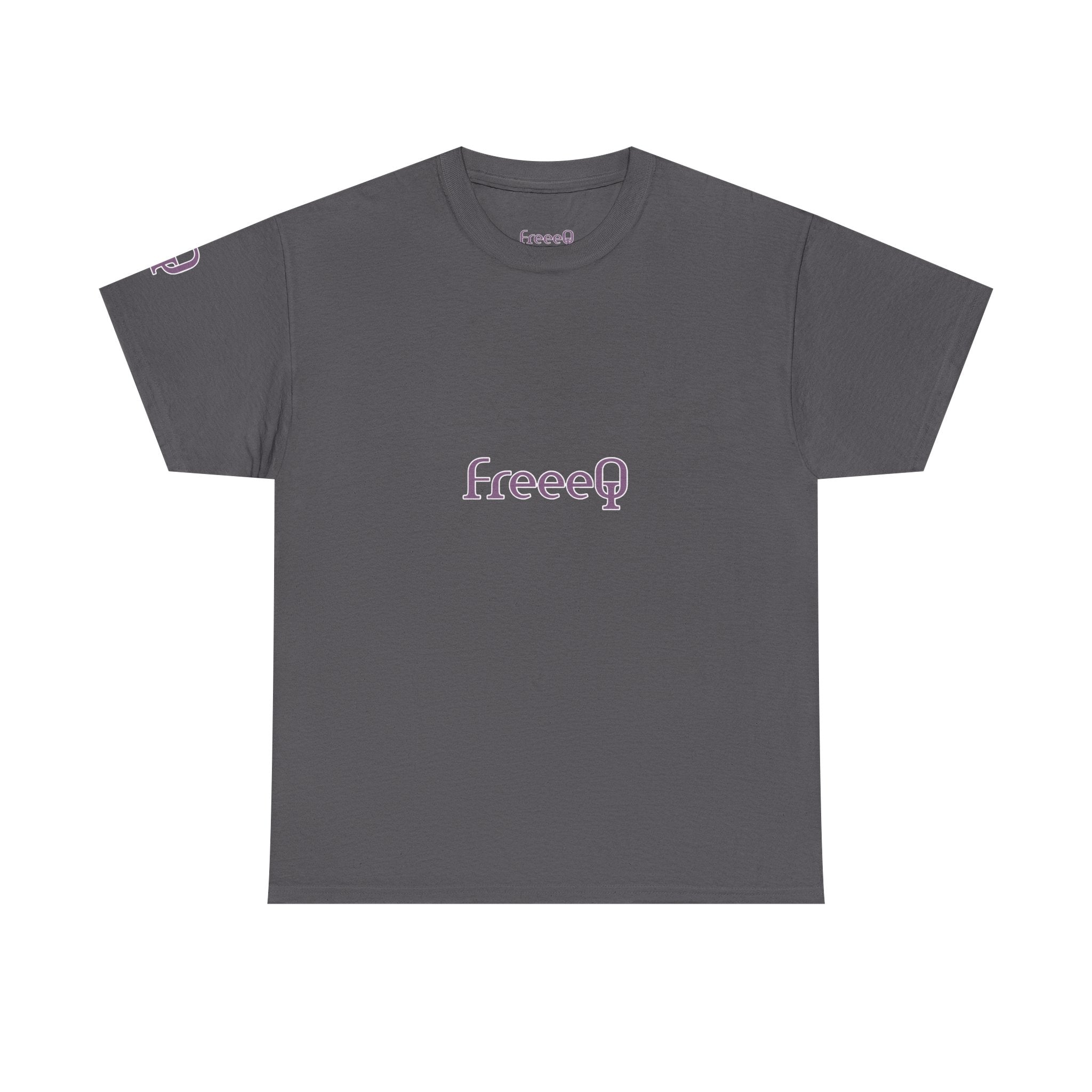 FreeeQ Purple Logo Unisex T‑Shirt — Quality Streetwear Tee
