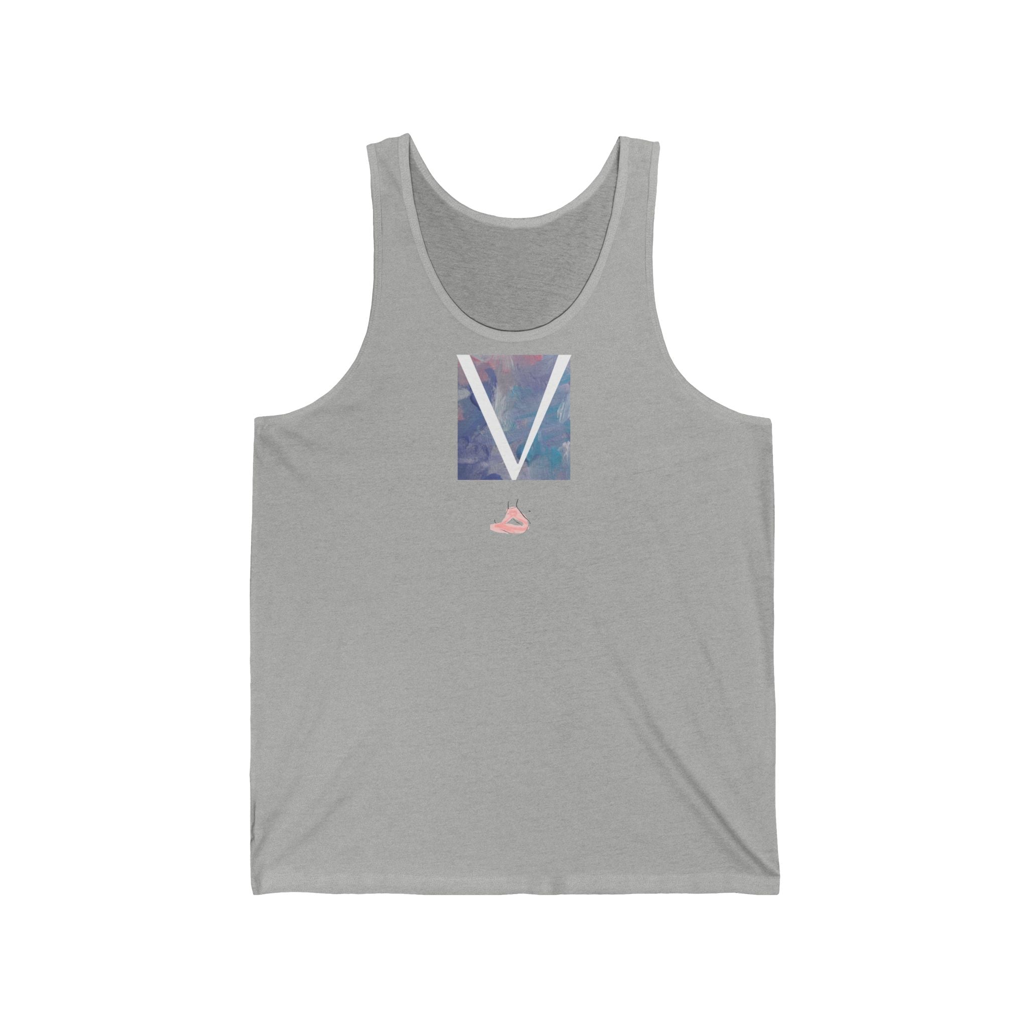 V Light Wear Meditation Vest by VERNALi — Purple/Blue Women’s Vest Top