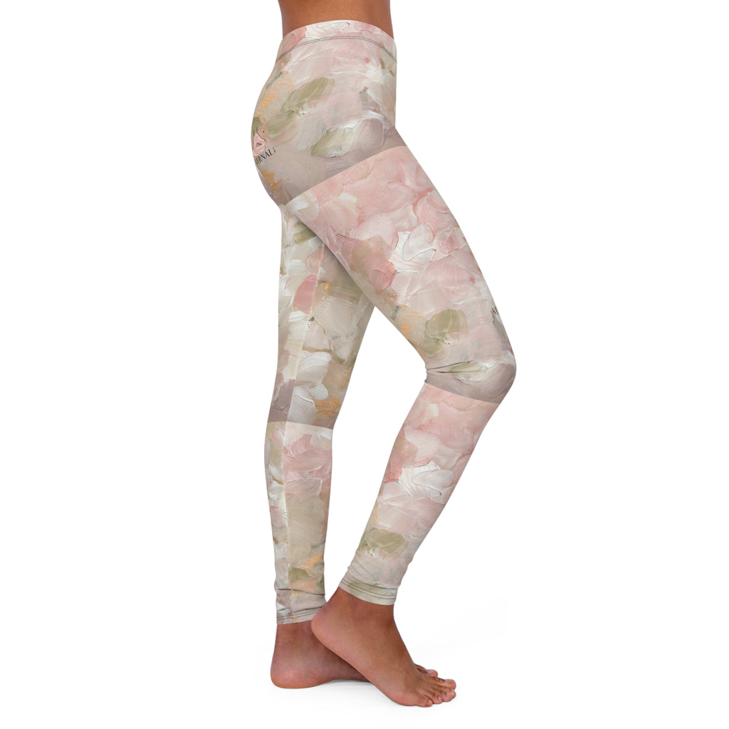 Angel Aura Colour Blend Leggings by VERNALi — Women's High-Waist Pattern Yoga Leggings