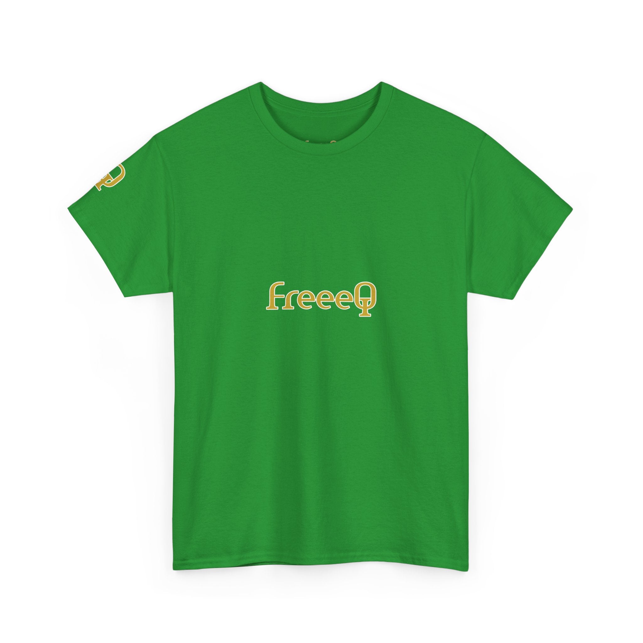 FreeeQ Gold Logo Unisex T‑Shirt — Quality Streetwear Tee