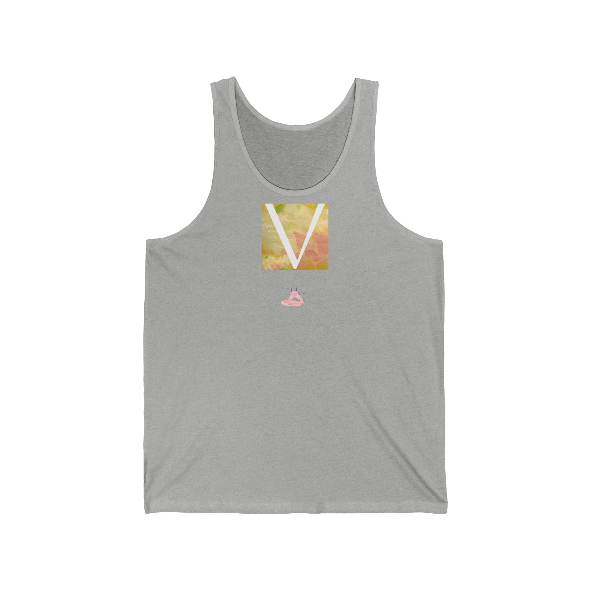 V Light Wear Meditation Vest by VERNALi — Yellow/Gold Women’s Vest Top