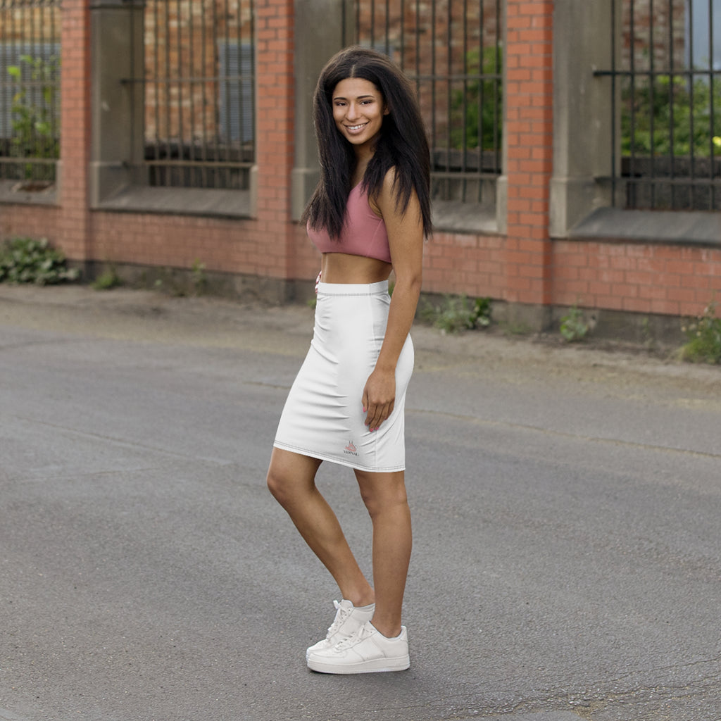 Mid-Waist Pencil Skirt by VERNALi — Simple Smart Casual skirt
