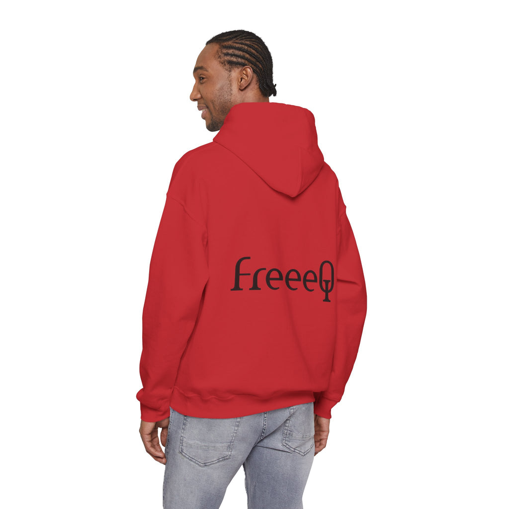 FreeeQ Frequency Number Line Hoodie — FreeeQ Meditation & Manifest Energy