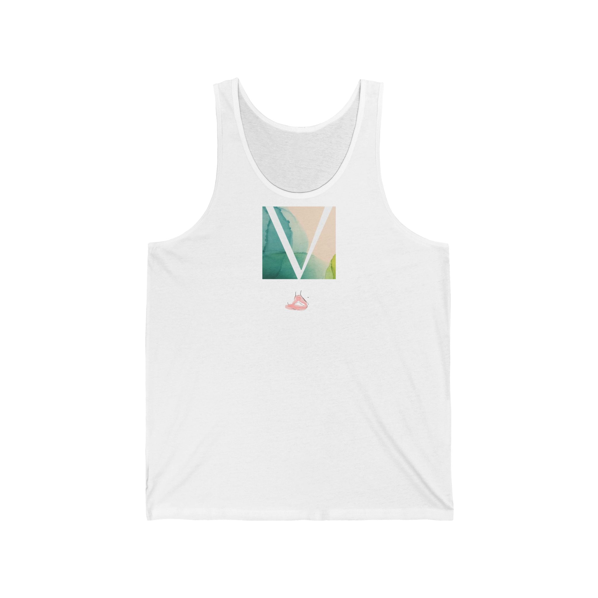 V Light Wear Meditation Vest by VERNALi — Green/Jade Women’s Vest Top