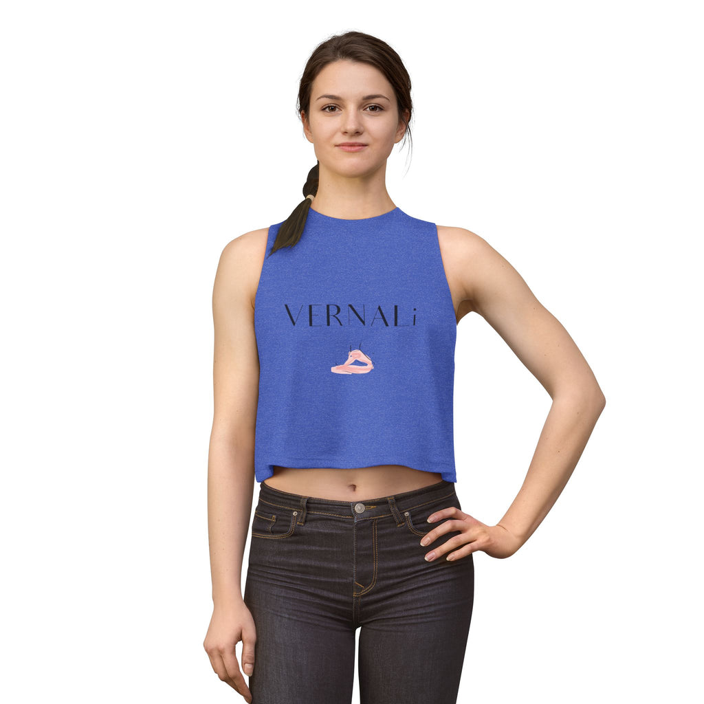 Yoga Crop Top by VERNALi - Women's Workout Crop Top