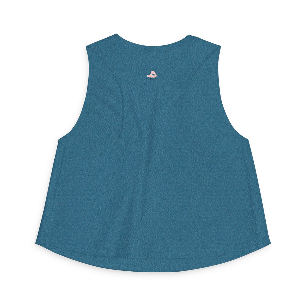 Yoga Crop Top by VERNALi - Women's Workout Crop Top