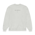 HIGH VIBRATION MANIFEST Sweatshirt — New Organic Oversized  Minimalist Collection